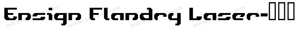 Ensign Flandry Laser字体转换